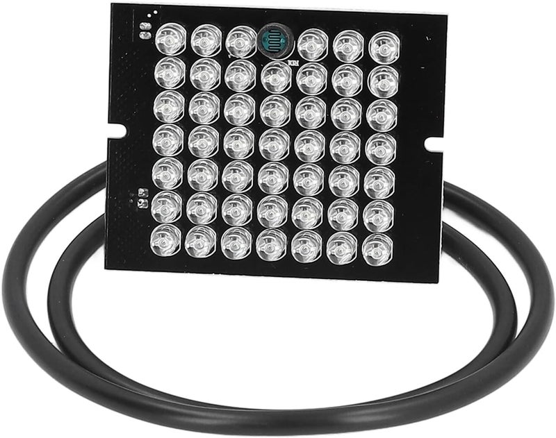 Dpofirs 48 Pieces IR LED Light Board, 940NM LED IR Infrared Board Module Light for CCTV Security Camera, 12V IR Lamp Board - Image 4